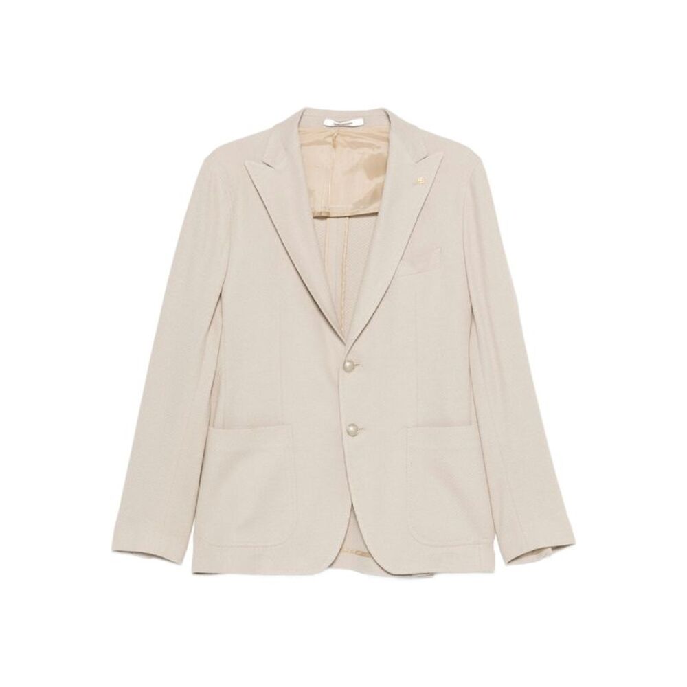 Tagliatore Neutrals Jackets - Suit & Dinner Jackets Men